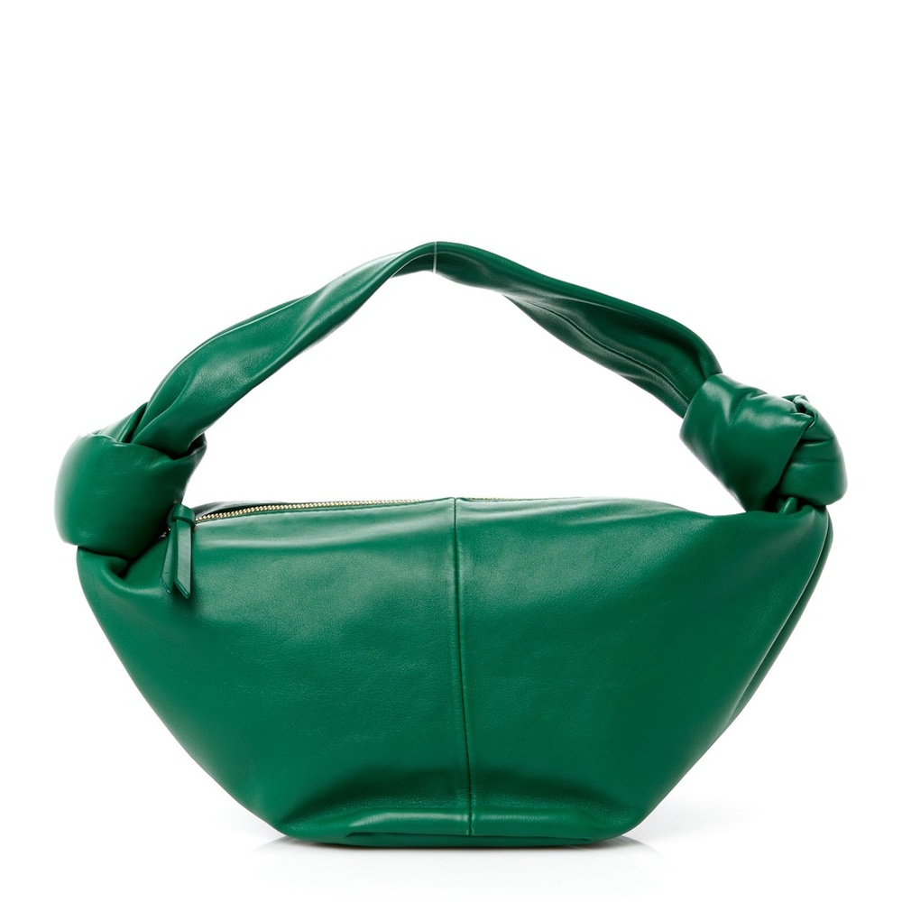 Bottega Veneta like new mini nappa double knot bag
